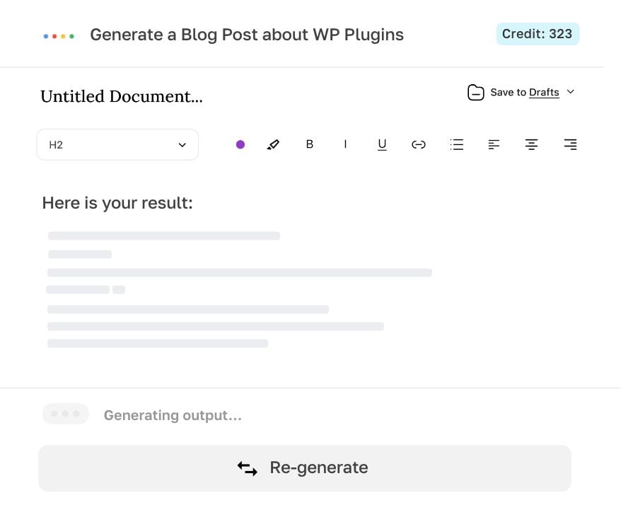 Getador, edição, IA